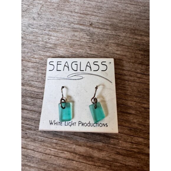 Handcrafted Seaglass Earrings By White Light Productions - Picture 5 of 6